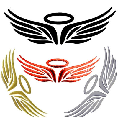 Decal  3D Đôi Cánh Dán Xe Trang Trí  Xe Ô Tô