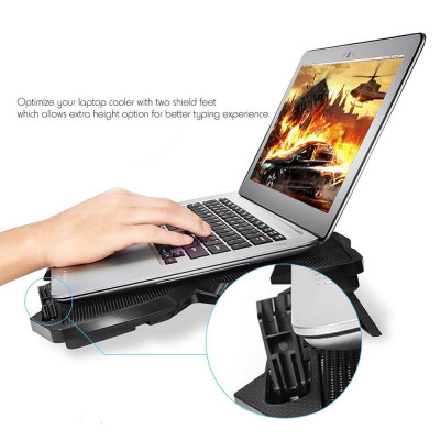 Quạt tản nhiệt cho máy tính COOL COLD có giá đỡ và đèn LED