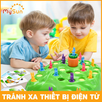 Bộ đồ trò chơi cờ cá ngựa Rùa và Thỏ phát triển trí tuệ tthông minh cho bé 3 4 5 6 tuổi.