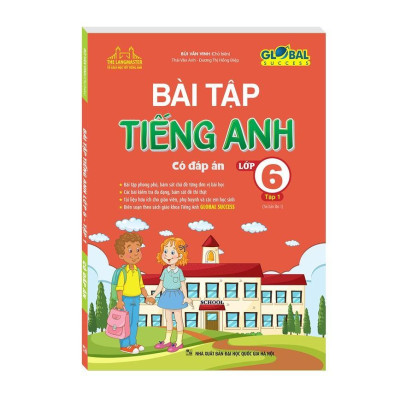 Sách - Global Success - Bài Tập Tiếng Anh Lớp 6 - Có Đáp Án - Combo 2 Tập - Minh Thắng