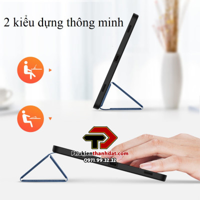 Bao Da Dux Ducis Chính Hãng Cho Samsung Galaxy Tab S10 FE, S10 FE Plus, S10 Plus và S10 Ultra – Chống Sốc, Tích Hợp Giá Đỡ, Tự Động Tắt/Mở Màn Hình, có ngăn đựng bút- Hàng Chính hãng