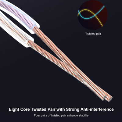 Cáp VENTION Ethernet Cat 6 tốc độ nhanh Gigabit mạng LAN RJ45 cho doanh nghiệp gia đình 20M Màu đen