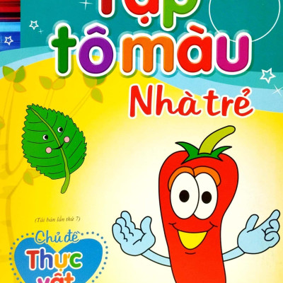 Bộ Sách Tô Màu Nhà Trẻ (Túi 8 Cuốn) (Tái Bản 2023)
