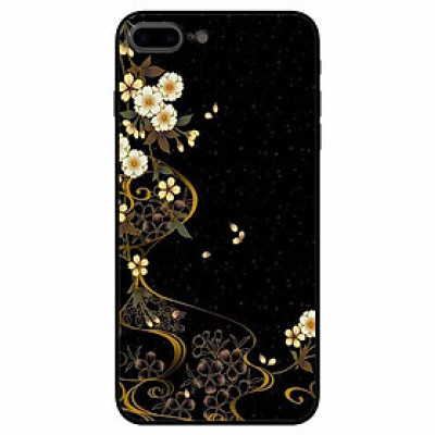 Ốp lưng dành cho Iphone 7 Plus , 8 Plus mẫu Hoa Văn Hoa Trắng