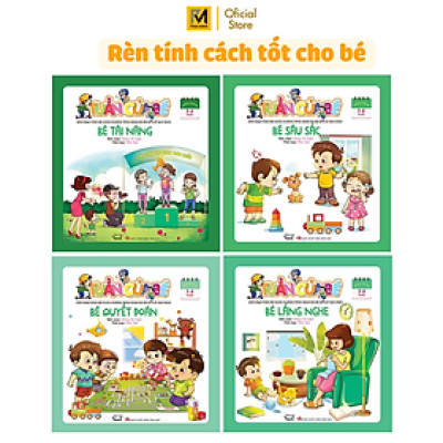 Rèn Luyện Tính Cách Cho Bé 3-6 Tuổi - Bé thanh lịch, thân thiện, tinh tế, công bằng - Tuần của bé tháng 9 (combo 4 cuốn)