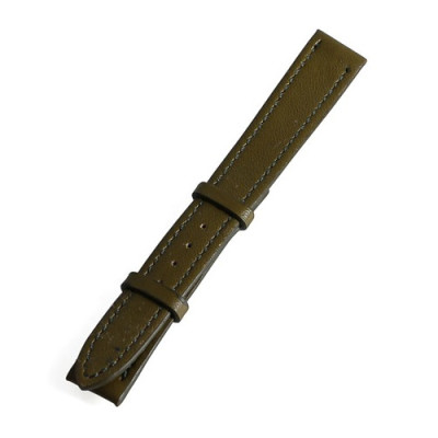 Dây đồng hồ da bò nhiều size màu rêu HJ8109-23-37 