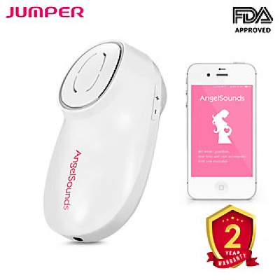 Máy đo nghe tim thai cá nhân cầm tay Jumper 100S9 - Kết nối App điện thoại (Chứng nhận FDA Hoa Kỳ)