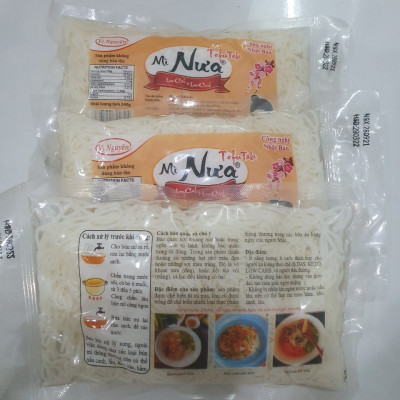 Combo 9 Gói Mì Nưa Vị Nguyên Das Keto 240g