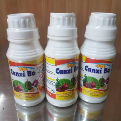 Phân vi lượng CANXI BO cho cây trái - hoa màu - hoa kiểng chống hư rễ quăn lá rụng trái và nứt trái chai 100ml