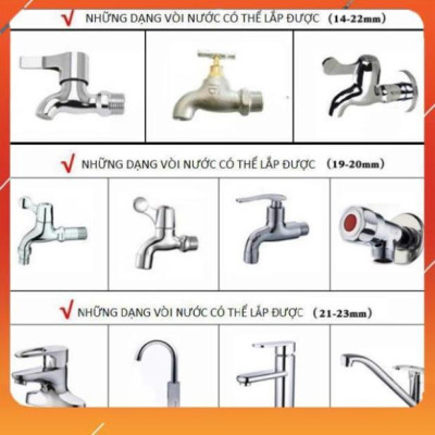 ️Evoucher Bộ dây vòi xịt nước rửa xe, tưới cây , tăng áp 3 lần, loại 7m, 10m 206701-2 đầu đồng, cút, +  túi đựng bút