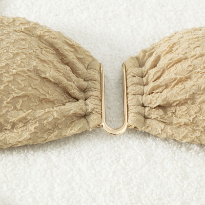Mẫu Bikini hai mảnh Sling cạp cao hình chữ U chuẩn dáng chảnh