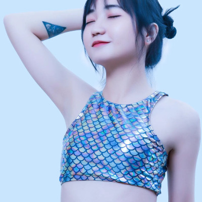 Áo Bikini Thể Thao Nữ LMcation Lena - Màu Cầu Vồng