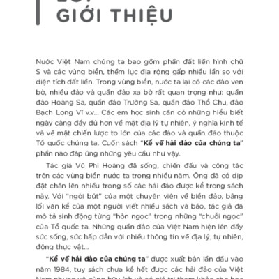 Kể Chuyện Biển Đảo: Kể Về Hải Đảo Của Chúng Ta _TRE