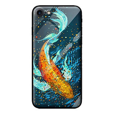 Ốp kính cường lực cho iPhone 7 mẫu cá 80 (6) - Hàng chính hãng
