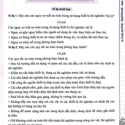 Sổ Tay Kiến Thức - Phương Pháp - Dạng Bài Vật Lý 10 - MEGA