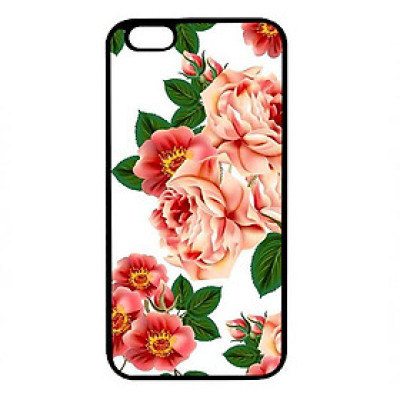 Ốp lưng dành cho Iphone 6 Plus Hoa Nền Trắng 1 - Hàng Chính Hãng