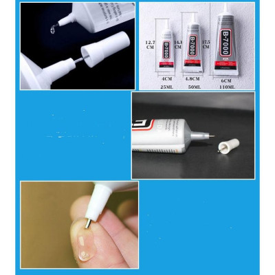 Keo Bulaien Hàng có sẵn tại Keo dán B7000 dán màn hình điện thoại dán đồ thủ công làm nail, đồ chơi handmade