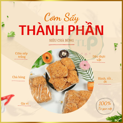 CƠM SẤY CHÀ BÔNG TÂN LỘC PHÁT BỊCH 130G