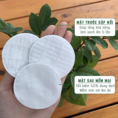 [ Tặng 1 mặt nạ ]  Combo 5 bông tẩy trang ipek 130 miếng Thổ Nhĩ Kì Chính hãng
