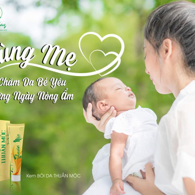 Combo 5 tuýp kem bôi da thuần mộc trị hăm chàm sữa mụn nhọt Thanh Mộc Hương 16g