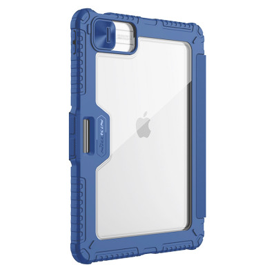 Bao da cho iPad Pro 11 inch M4 2024 / iPad Pro 13 inch M4 2024 Nillkin Bumper Leather Case Pro (Có khe cắm bút) - Hàng chính hãng