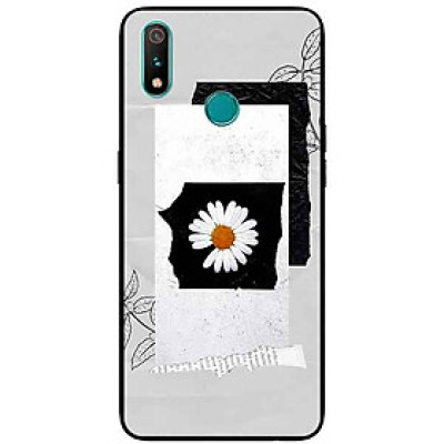 Ốp Lưng in cho Realme 3 Mẫu Hoa Cúc Nền Giấy 3 - Hàng Chính Hãng