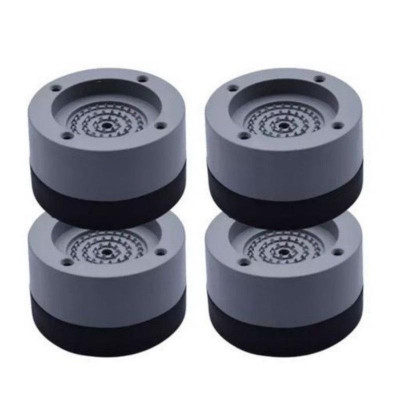 Combo 4 Chân Đế Máy Giặt, Miếng Đệm Cao Su Lót Chân Máy Giặt Chống Ồn, Chống Rung, Tiện Dụng, An Toàn - TakyHome 5960