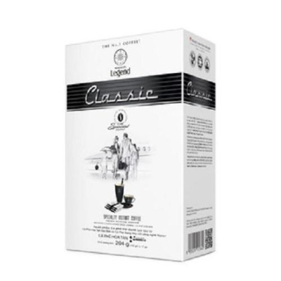 Combo 2 Hộp Cà Phê Trung Nguyên Legend Classic Hòa Tan – Hộp 12 Gói – Cà Phê Sữa Đậm Đà, Chuẩn Gu Việt