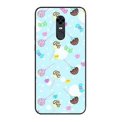 Ốp Lưng in cho Xiaomi Redmi 5 Mẫu Họa Tiết Kẹo Ngọt - Hàng Chính Hãng