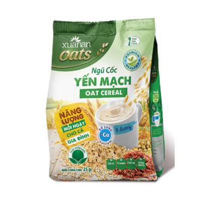 Combo 5 túi: NC Óc Chó Mè Đen+YM Hạnh Nhân+Gạo Lức Huyết Rồng+Dinh Dưỡng Canxi+NC Yến Mạch[ít đường 400gr](Tặng Kèm 2 Túi Yến Mạch 150G)