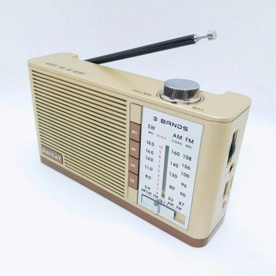 ĐÀI FM DC- 82BT bluetooth -3 băng tầng Am Fm Sw-Radio mẫu mới -Hàng Chính Hãng 12Tháng Bảo Hành