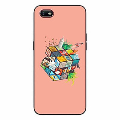 Ốp lưng in cho Realme 2 Rubik Cube