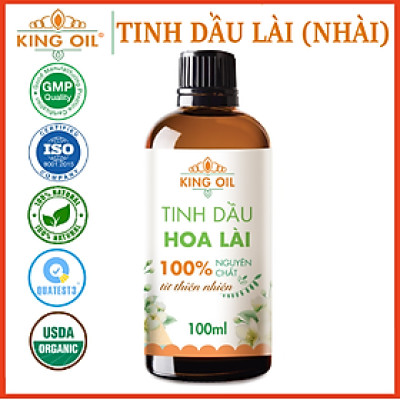 Tinh dầu Hoa Lài (hoa Nhài) nguyên chất từ thiên nhiên, xông phòng, khử mùi, thơm phòng, đuổi muỗi - KingOil