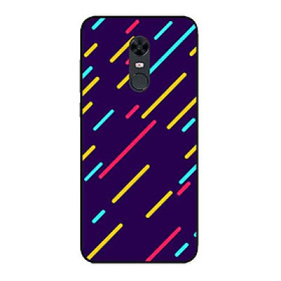 Ốp Lưng in cho Xiaomi Redmi 5 Plus Mẫu Đường Sắc Màu - Hàng Chính Hãng