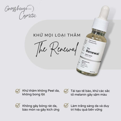 SERUM MỜ THÂM NÁM DƯỠNG DA TRẮNG SÁNG CHO DA MẶT - DA BIKINI THE RENEWAL 20ML