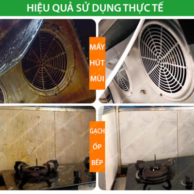 Nước Tẩy Dầu Mỡ Nhà Bếp Dạng Xịt Đa Năng Super Clean 6in1 500ml Hàng Nội Địa Chất Lượng Cao