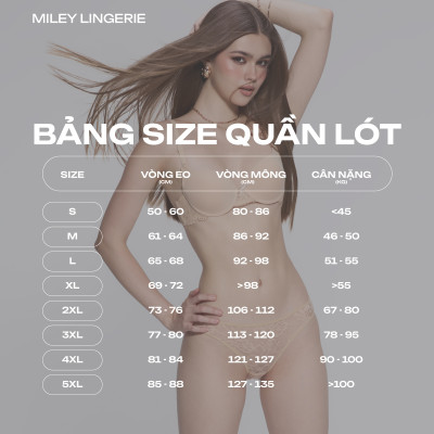 Bộ Đồ Lót Áo Cotton Có Gọng Đệm Vừa Nâng Ngực Lưng Logo Và Quần Lưng Xéo Đồng Bộ Miley Lingerie