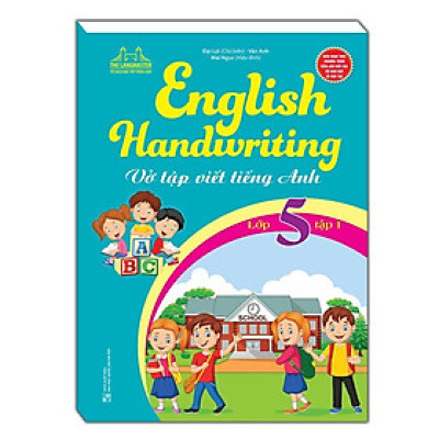 Sách - Vở Tập Viết Tiếng Anh Lớp 5 - Tập 1 - Minh Thắng