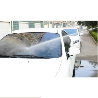 Bộ dây vòi xịt nước rửa xe,tưới cây tăng áp 3 lần 15M( nối nhựa xanh) 206317 TL