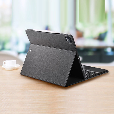 Bao da kèm bàn phím cho iPad Pro 11 2022 M2 chính hãng Dux Ducis có bàn di chuột TrackPad, có ngăn để bút - Hàng chính hãng