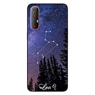 Ốp lưng dành cho Oppo Reno 3 Pro mẫu Cung Hoàng Đạo - Leo