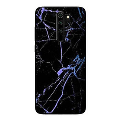 Ốp Lưng in cho Xiaomi Redmi Note 8 Pro Mẫu Nền Đá Hoa 4 - Hàng Chính Hãng