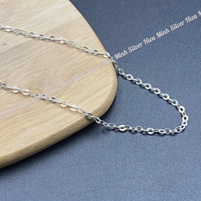 Dây Chuyền Vòng Cổ Bé Trai Bạc Ta Không Xi Mạ Bạc Hiểu Minh DTE082