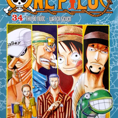 One Piece Tập 34: Thủ Đô Nước - Water Seven (Tái Bản 2022)