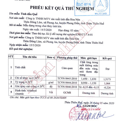 Tinh dầu Quế nguyên chất Hoa Nén 3ml- 100ml - Đuổi côn trùng, khử mùi, lọc không khí