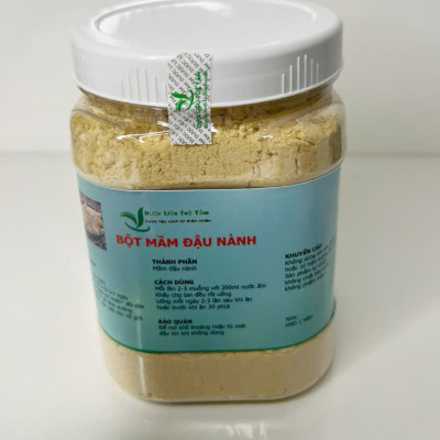 Bột mầm đậu nành - Mầm đậu nành nguyên xơ Hộp 500gr